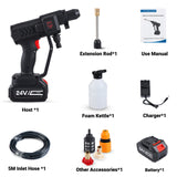 Wireless High Pressure Washer Gun