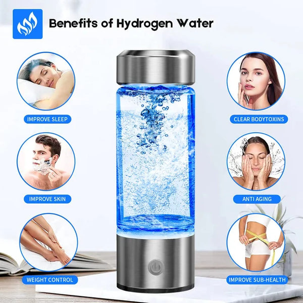 Hydrogen-Rich Water Cup Ionizer